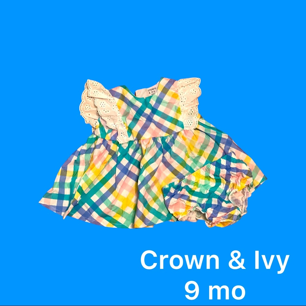 Crown & Ivy Dress and Bloomers